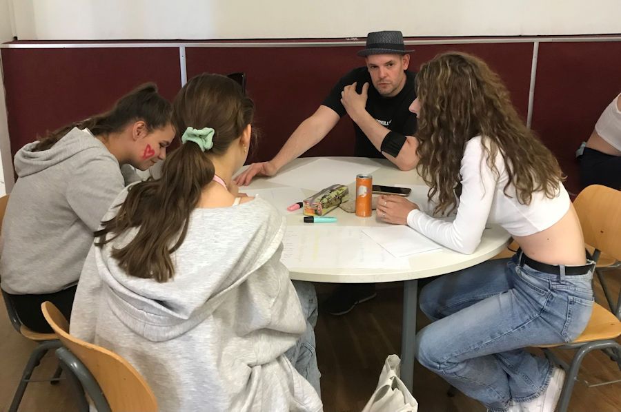 Workshop bei Bas Böttcher
