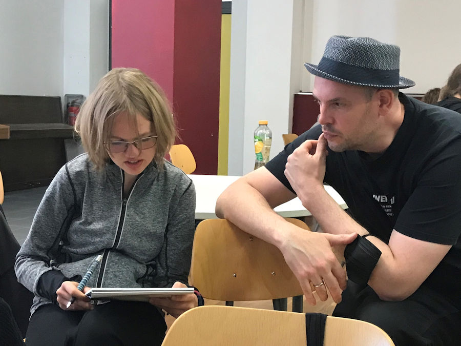 Workshop bei Bas Böttcher