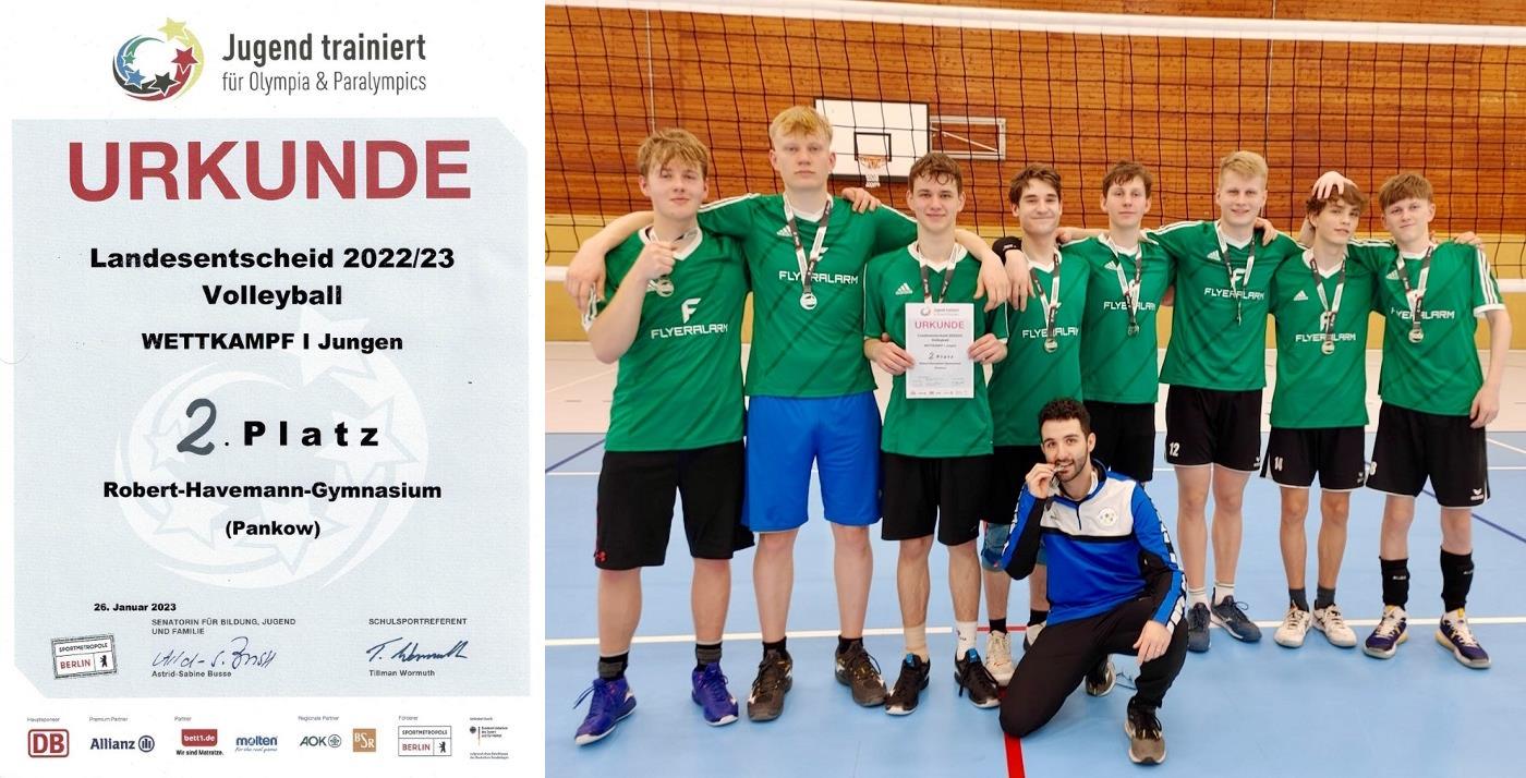 Mannschaft Platz 2