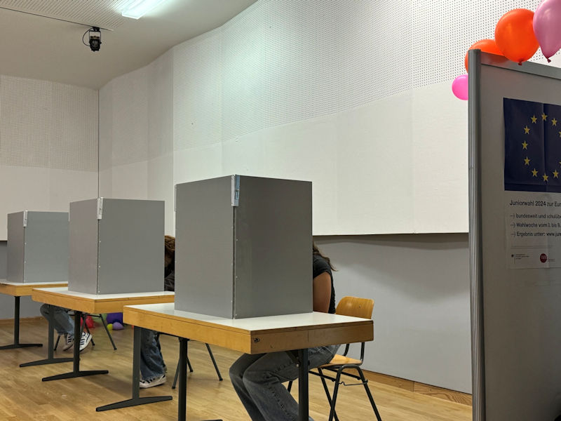 Juniorwahl für die Europawahl 2024