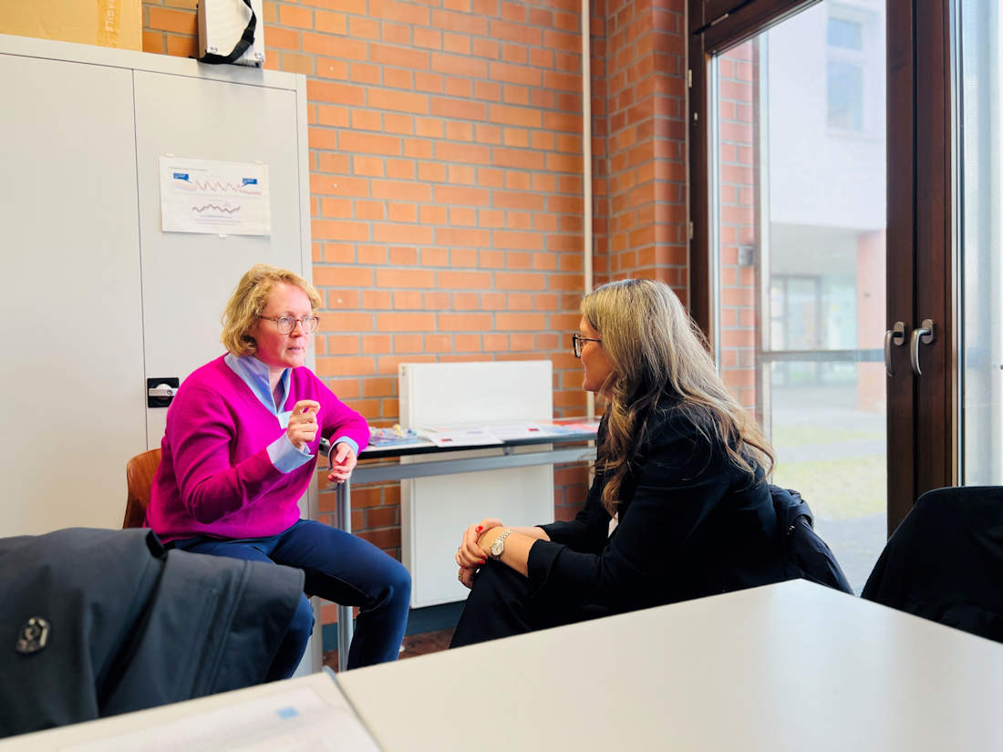 Staatssekretärin Henke zu Besuch am RHG