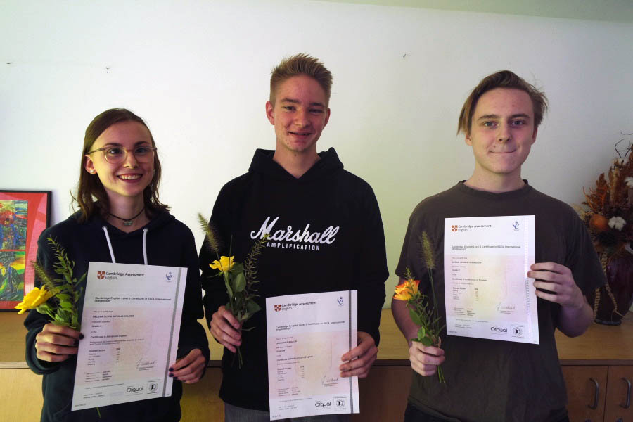 Helena, Johannes und Sveinn