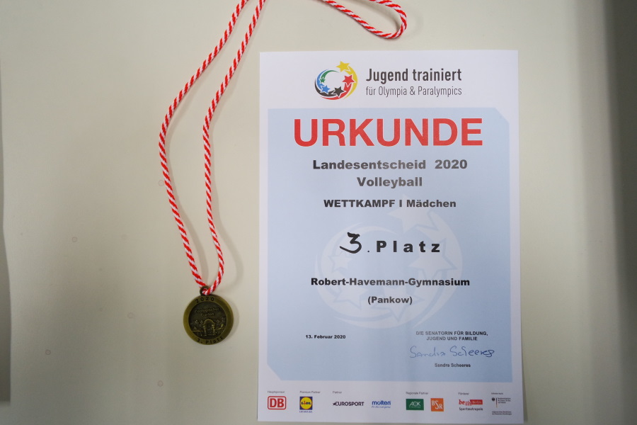 Volleyball 3. Platz