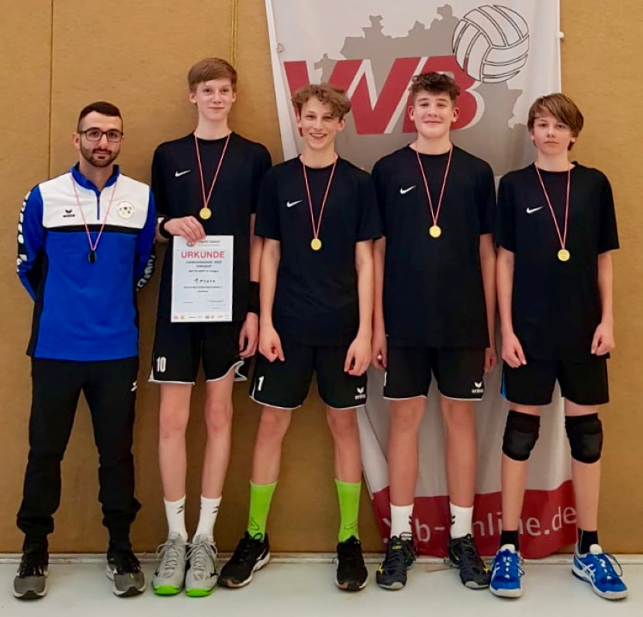 Volleyball Siegerteam